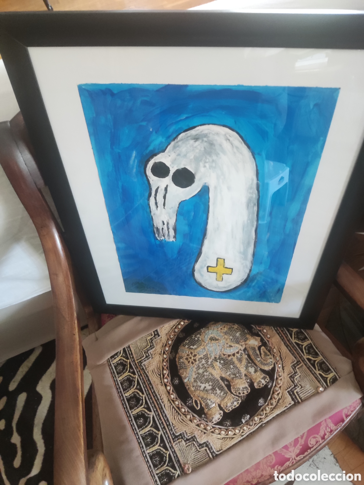 Antig&uuml;edades: V&iacute;ctor mira t&eacute;cnica mixta