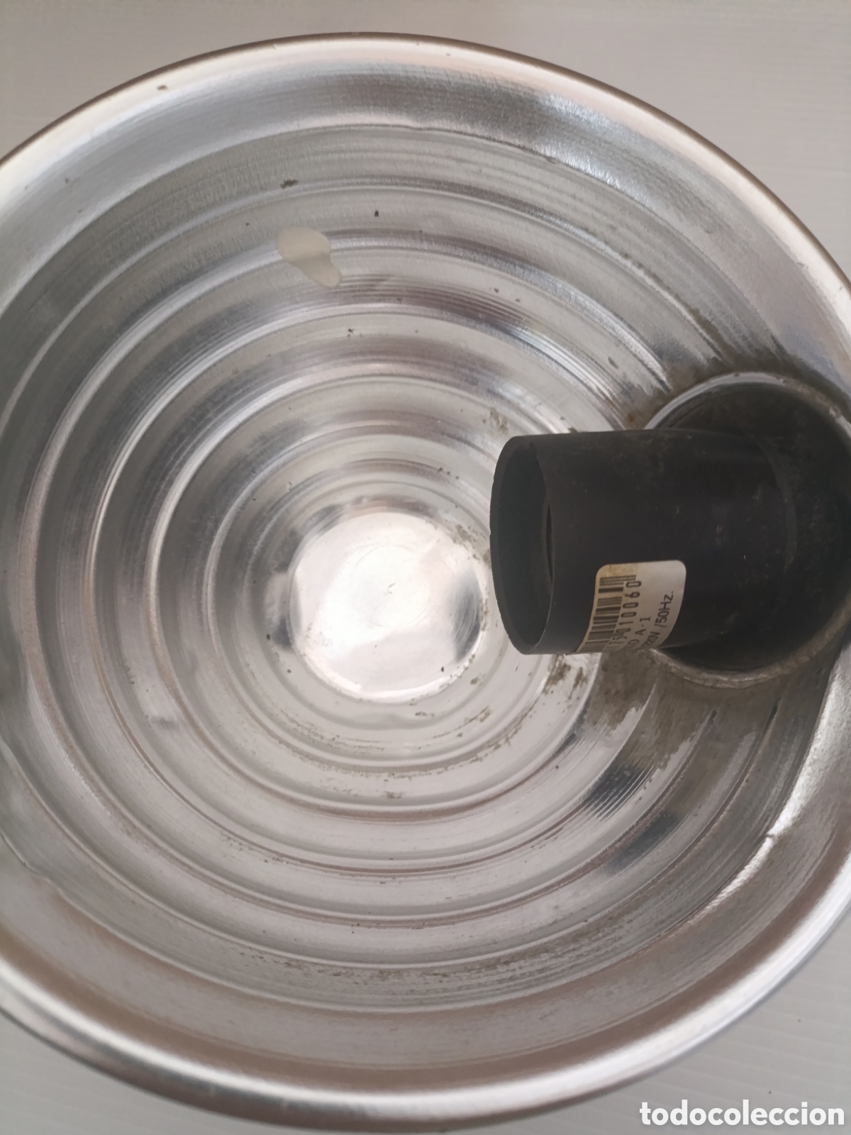 Antig&uuml;edades: Lampara de aluminio de escritorio - Foto 5