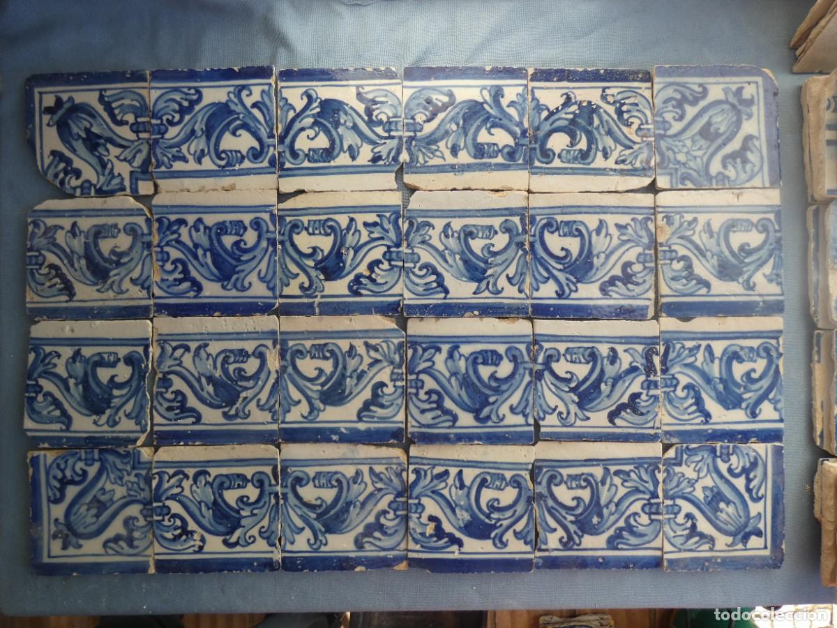 Antig&uuml;edades: Azulejo, Azulejos Portugal siglo 17/18