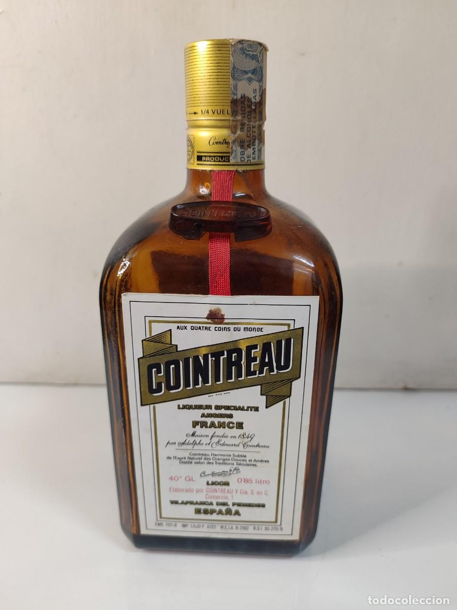 Antig&uuml;edades: Botella Antigua COINTREAU 0,85L - A&ntilde;os 70/80 - Vac&iacute;a