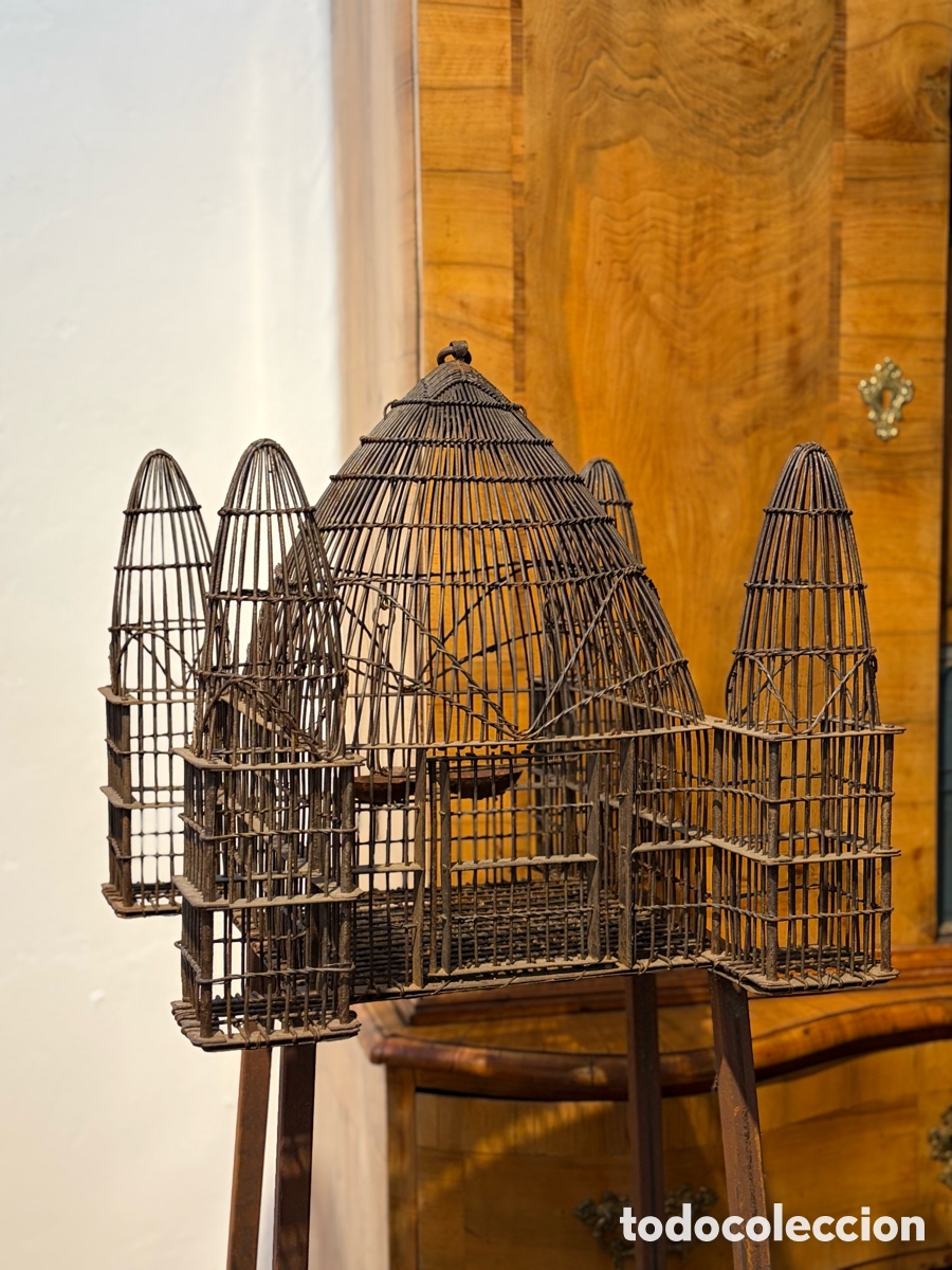 Antig&uuml;edades: Jaula Anglo-India Siglo XIX