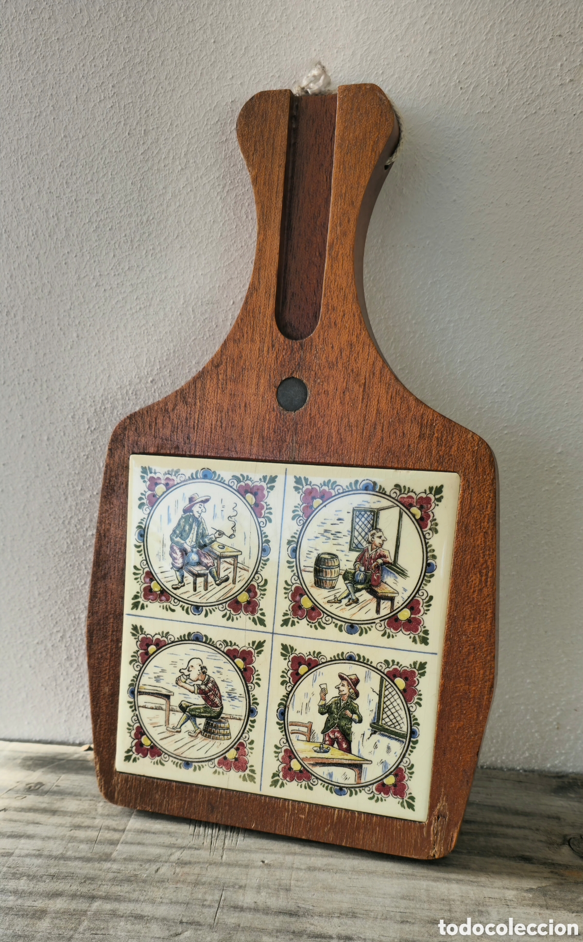 Antig&uuml;edades: Tabla vintage embutidos - Foto 7