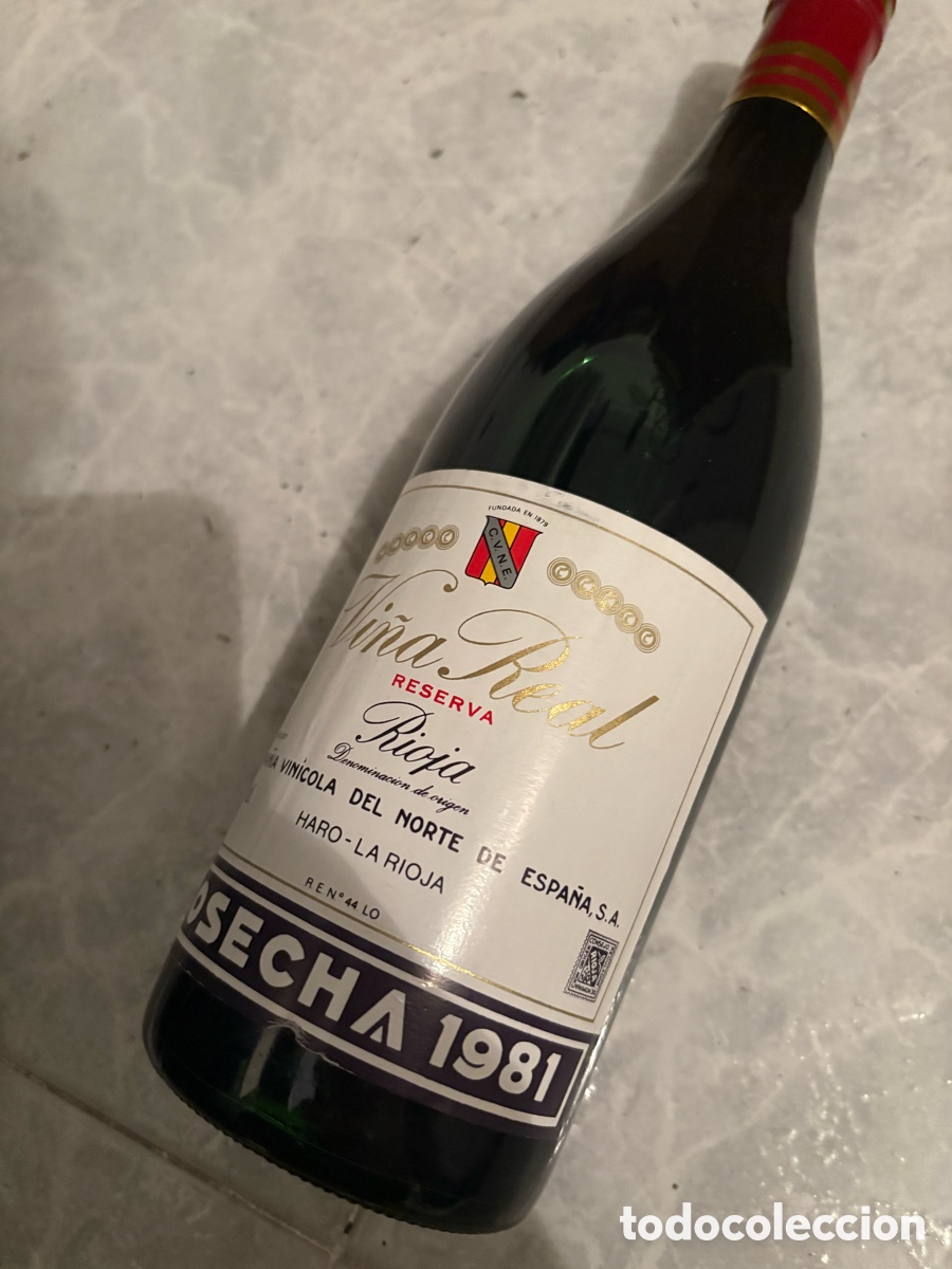 Antig&uuml;edades: Vi&ntilde;a Real Reserva 1981