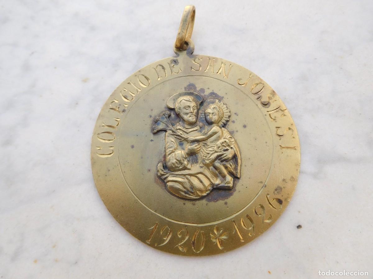 Antiguidades: Medalla del colegio San José 1920 1926