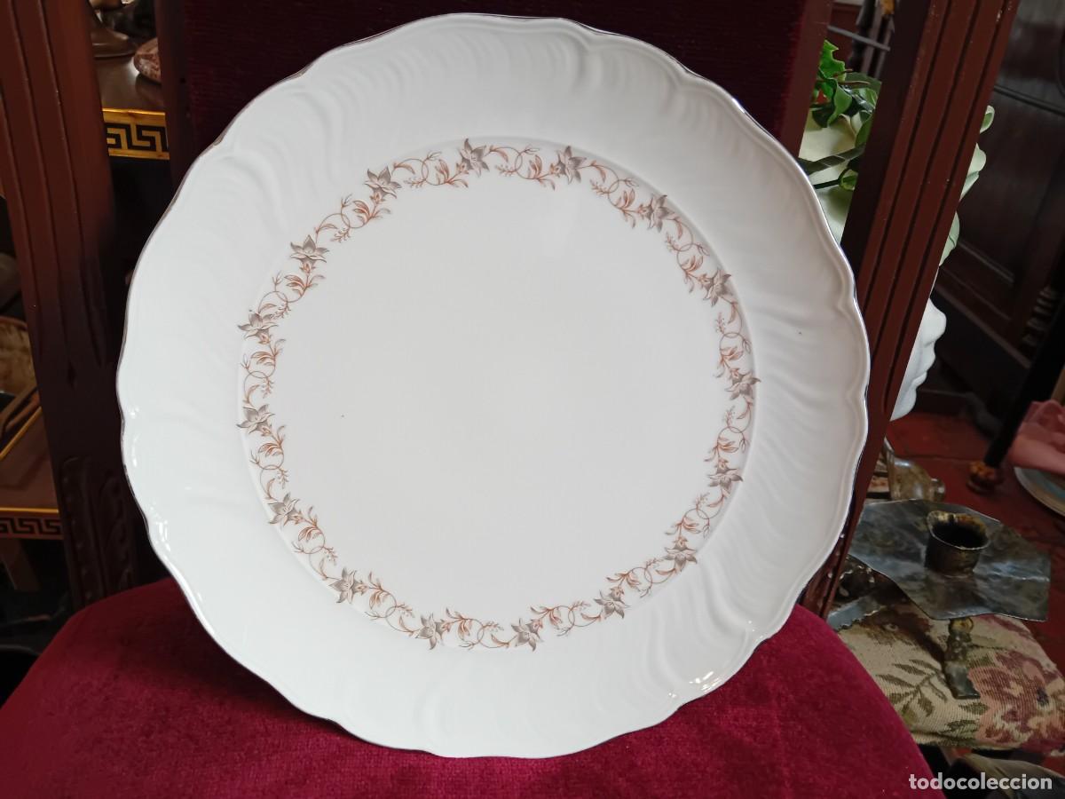 Antig&uuml;edades: Plato plano porcelana Royal Tognana Italia Treviso