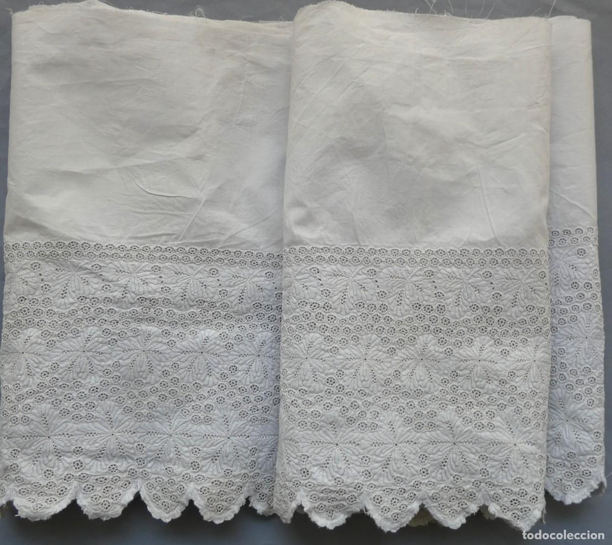 Antig&uuml;edades: ANTIGUO BAJO BORDADO S.XIX