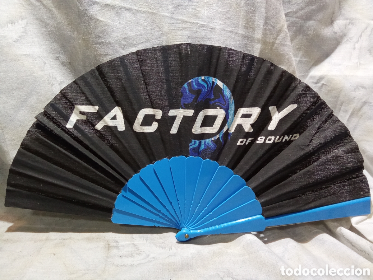 Antig&uuml;edades: ABANICO DE LA DISCOTECA FACTORY