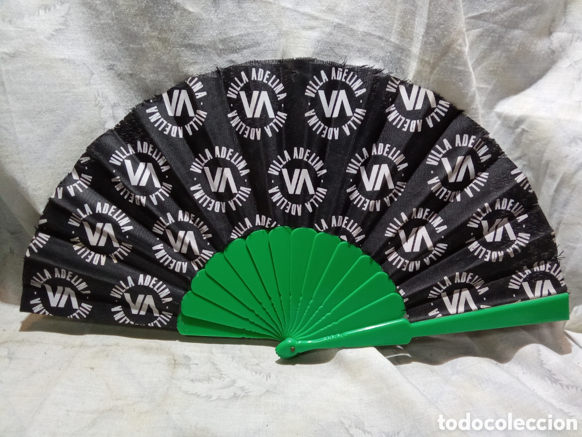 Antig&uuml;edades: ABANICO DE LA DISCOTECA VILLA ADELINA