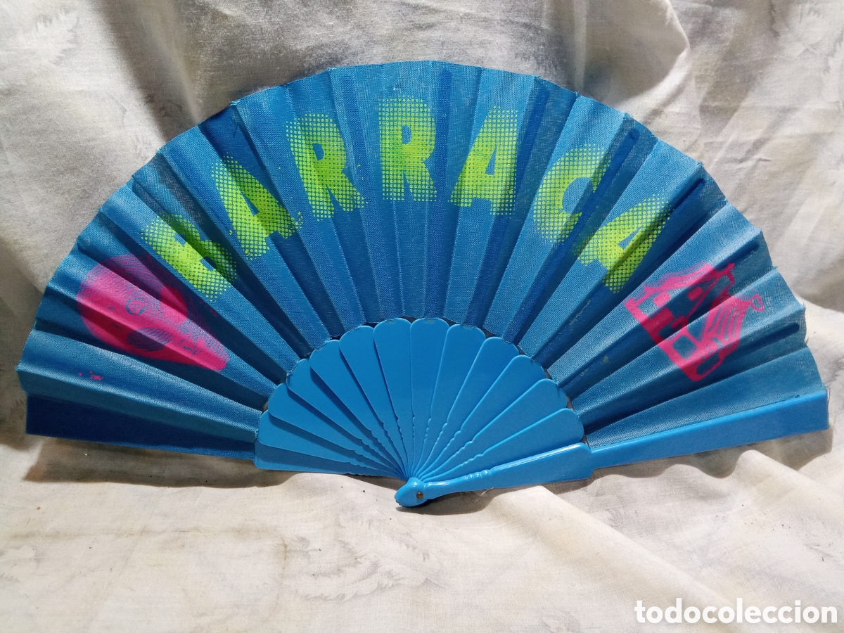 Antig&uuml;edades: ABANICO DE LA DISCOTECA BARRACA