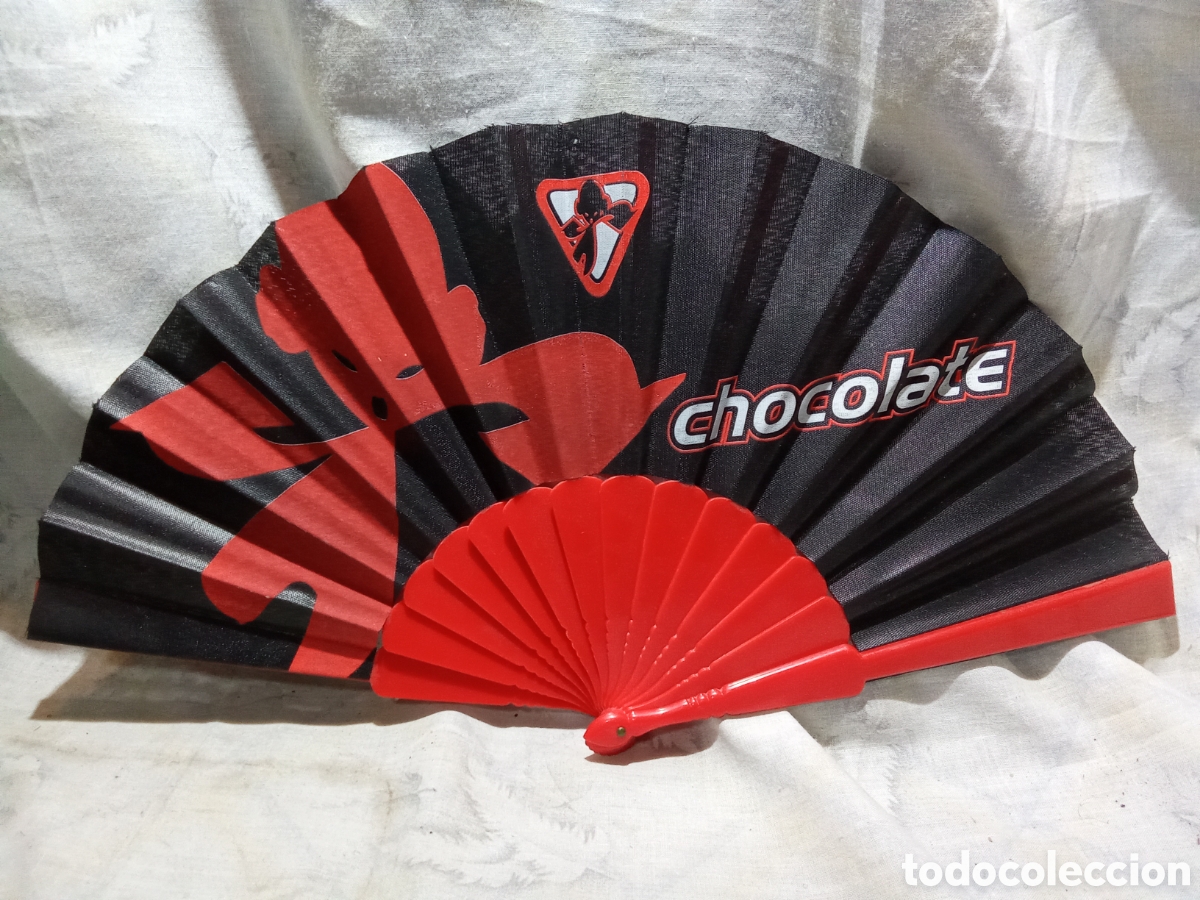 Antig&uuml;edades: ABANICO DE LA DISCOTECA CHOCOLATE