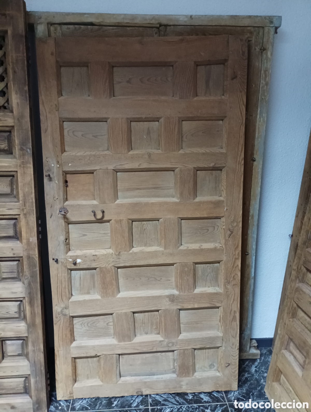 Antig&uuml;edades: PUERTA ANTIGUA DE MADERA - Foto 1