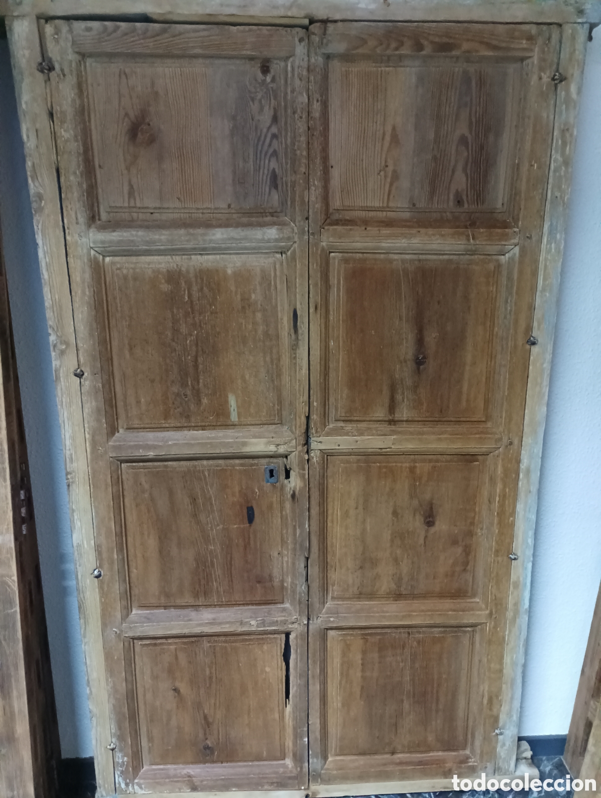 Antig&uuml;edades: PUERTAS ANTIGUAS DE MADERA - Foto 1