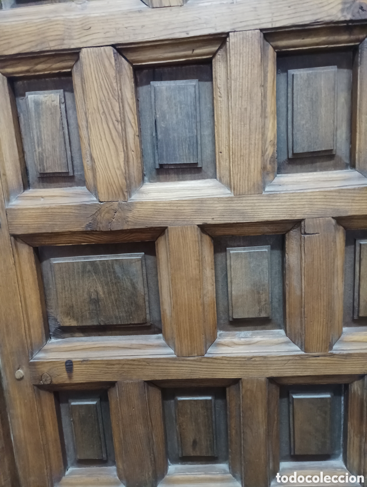 Antig&uuml;edades: PUERTA ANTIGUA DE MADERA - Foto 2
