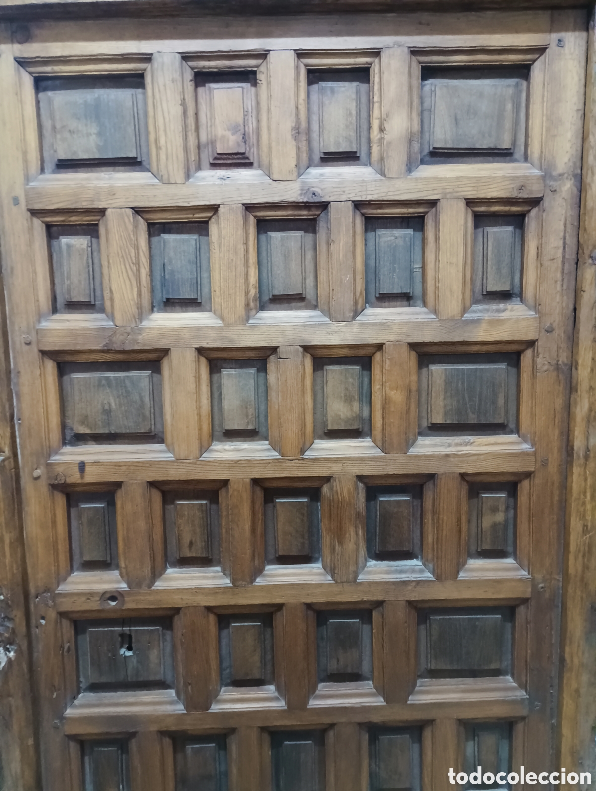 Antig&uuml;edades: PUERTA ANTIGUA DE MADERA - Foto 3