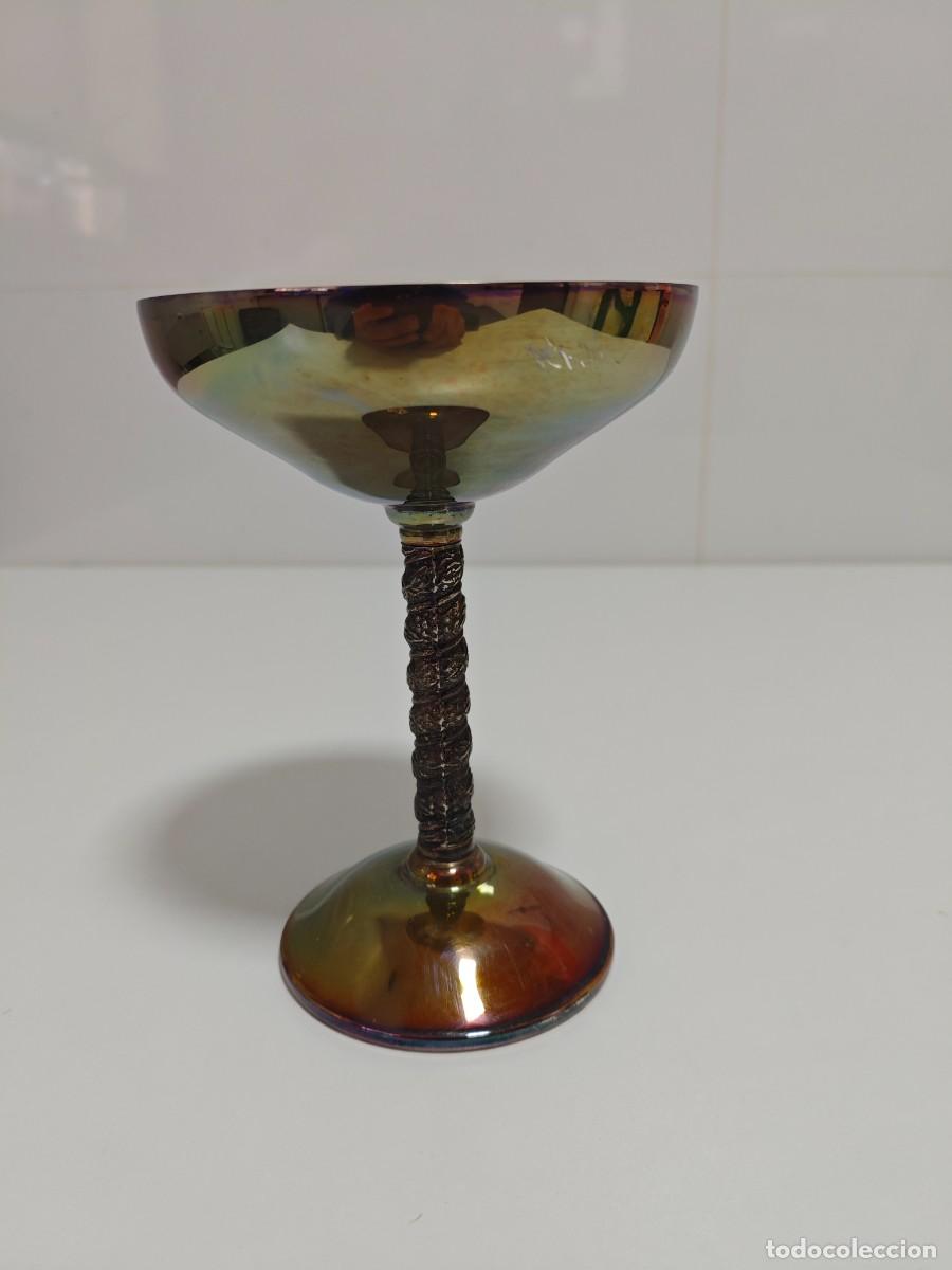 Antig&uuml;edades: 6 COPAS ORFEBRERIA ANGULO