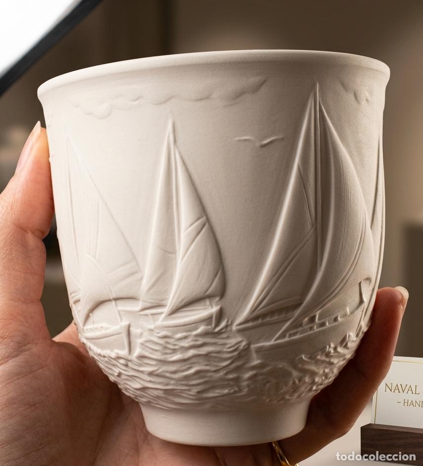 Antig&uuml;edades: VASO PORTAVELA LLADRO REGATA 1997 COLLECTORS SOCIETY