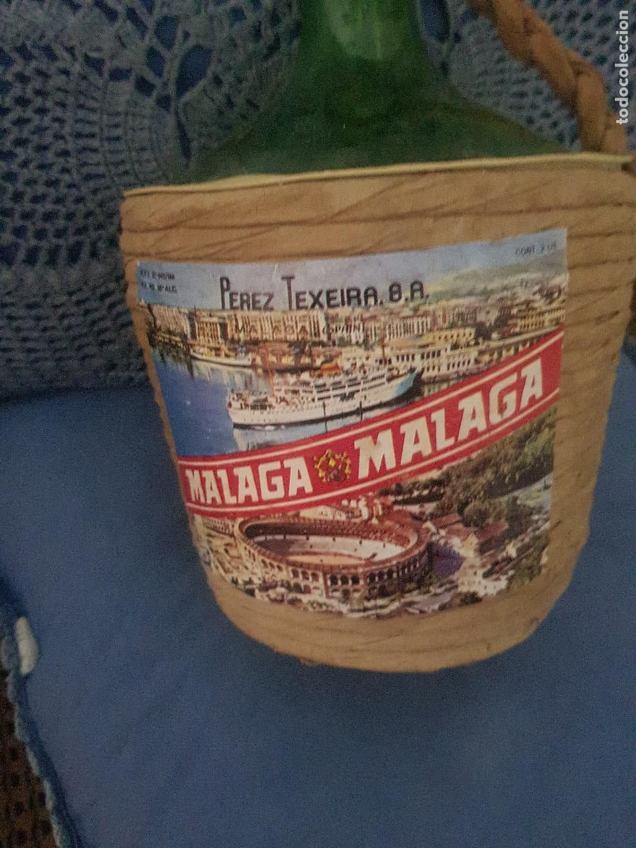 Antig&uuml;edades: GARRAFA DOS LITROS MALAGA MALAGA