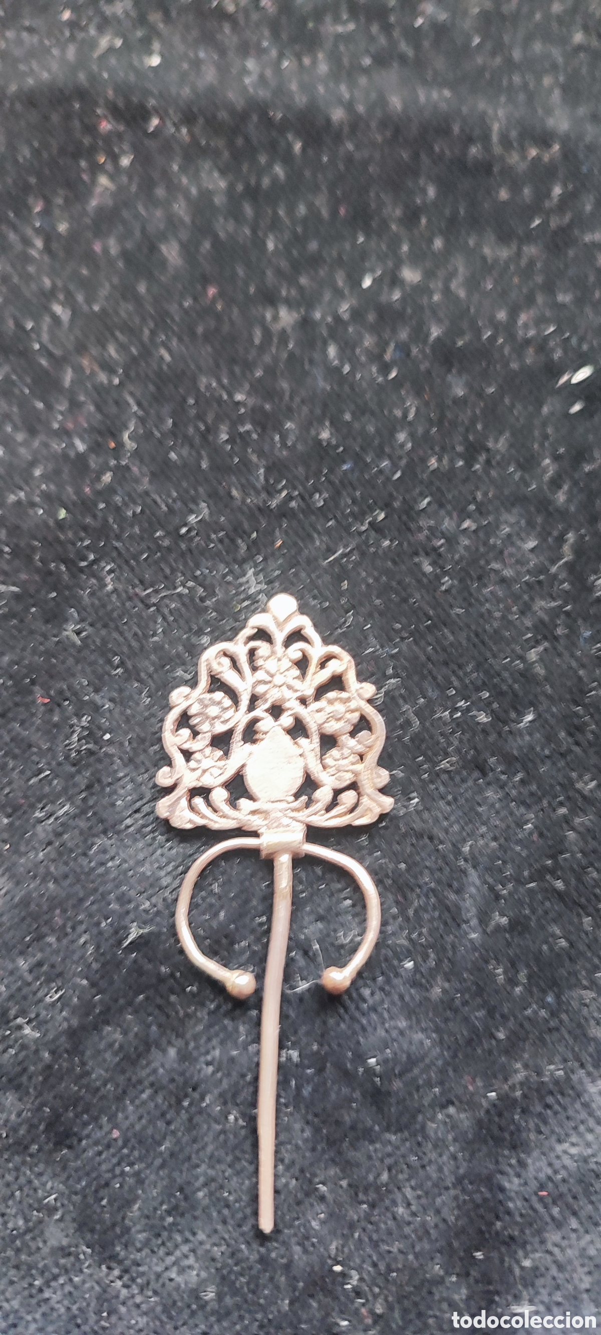 Antig&uuml;edades: Alfiler de plata modernista de principios del siglo XX