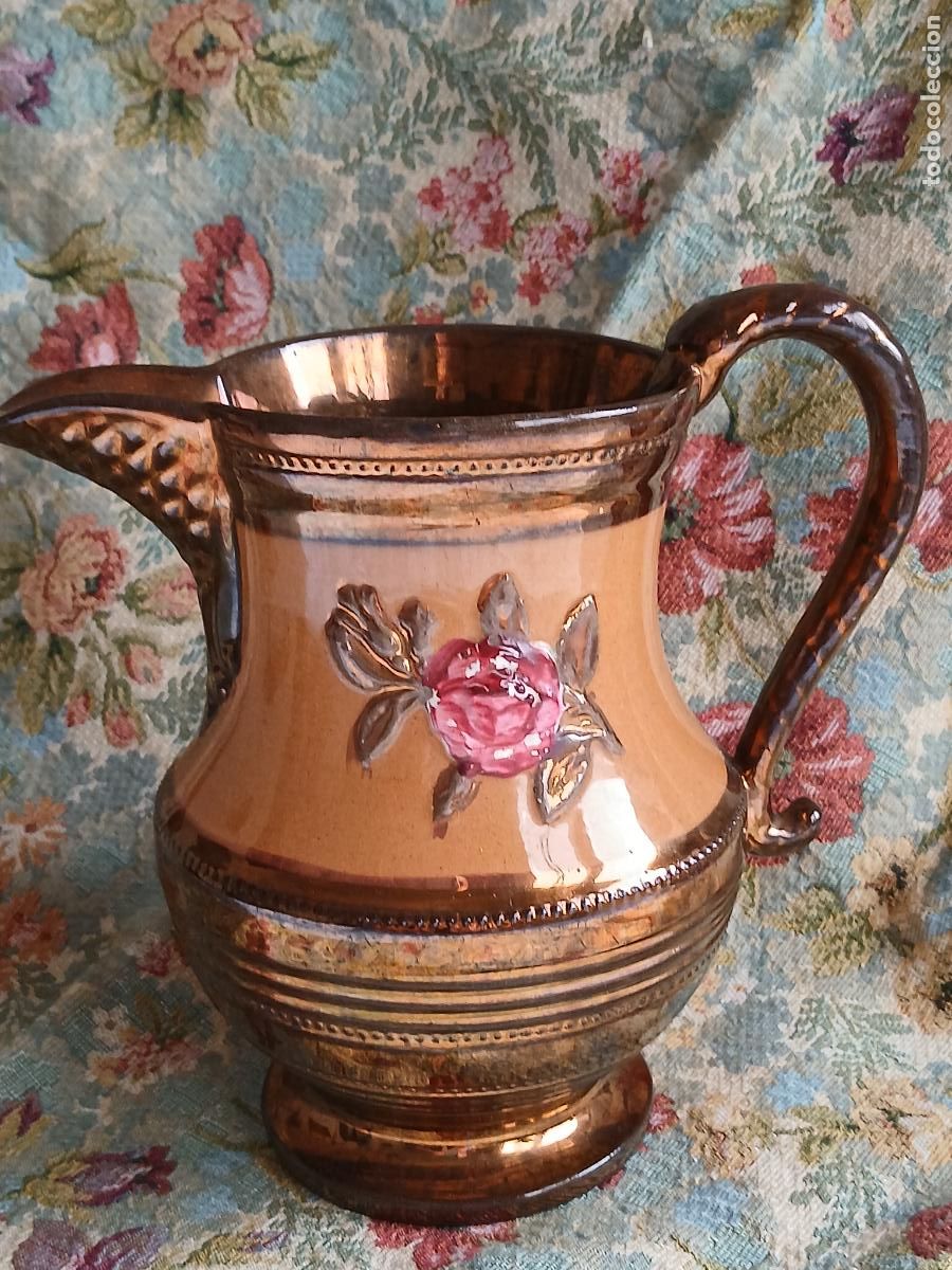 Antig&uuml;edades: Jarra Bristol 17 cm.