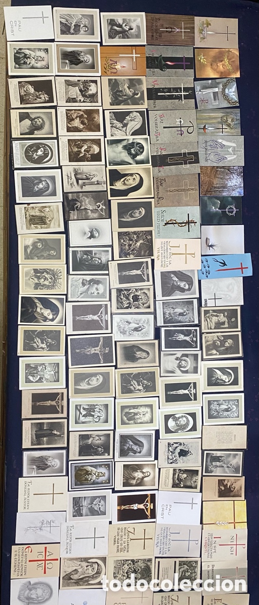 Antig&uuml;edades: Lote de tarjetas defunci&oacute;n - Foto 1