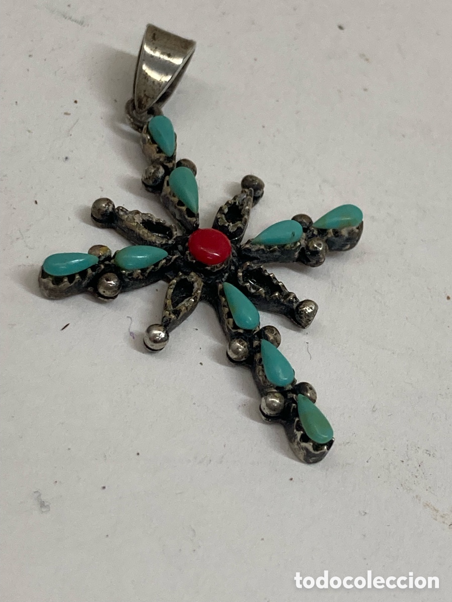 Antiquit&auml;ten: Cruz de plata religiosa C572