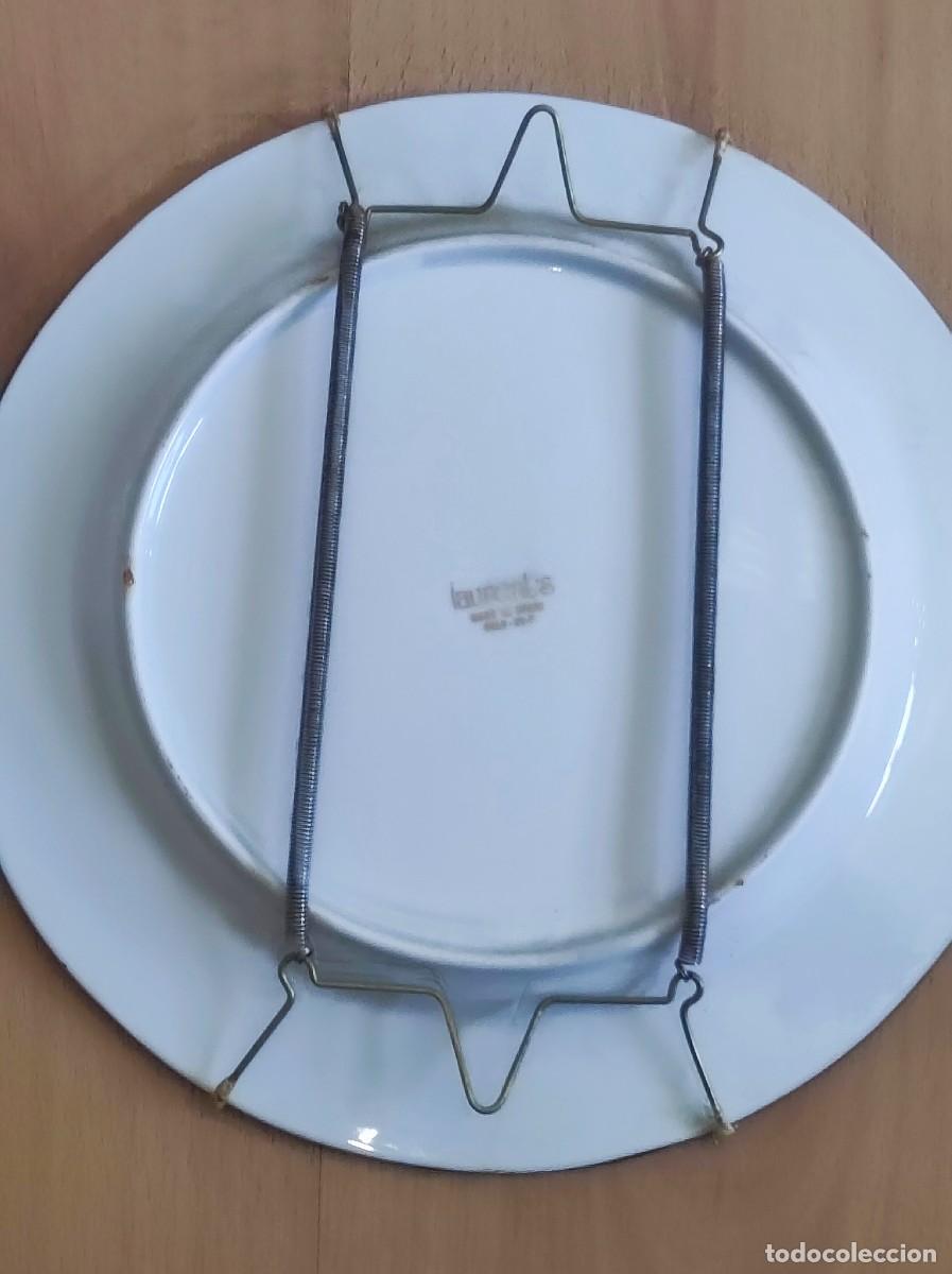 Antig&uuml;edades: Plato cer&aacute;mica marca Laurent&acute;s - Foto 3