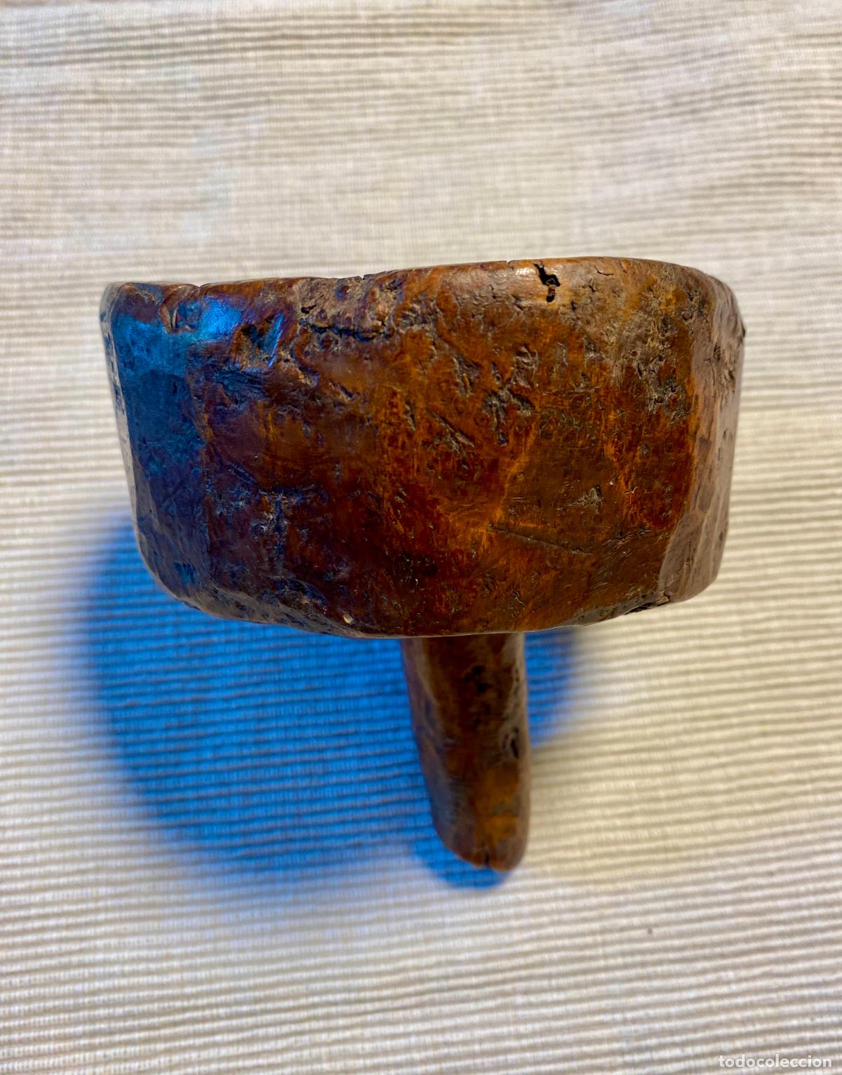 Antig&uuml;edades: ANTIGUO EMBUDO DE MADERA, ETNOGR&Agrave;FICO, ARTE PASTORIL