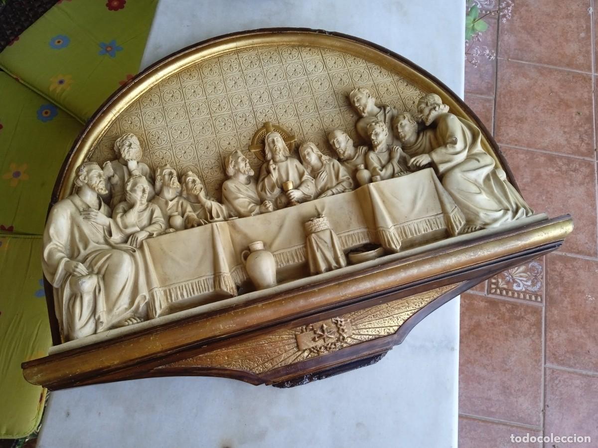 Antig&uuml;edades: Cuadro antiguo religioso de Santa Cena