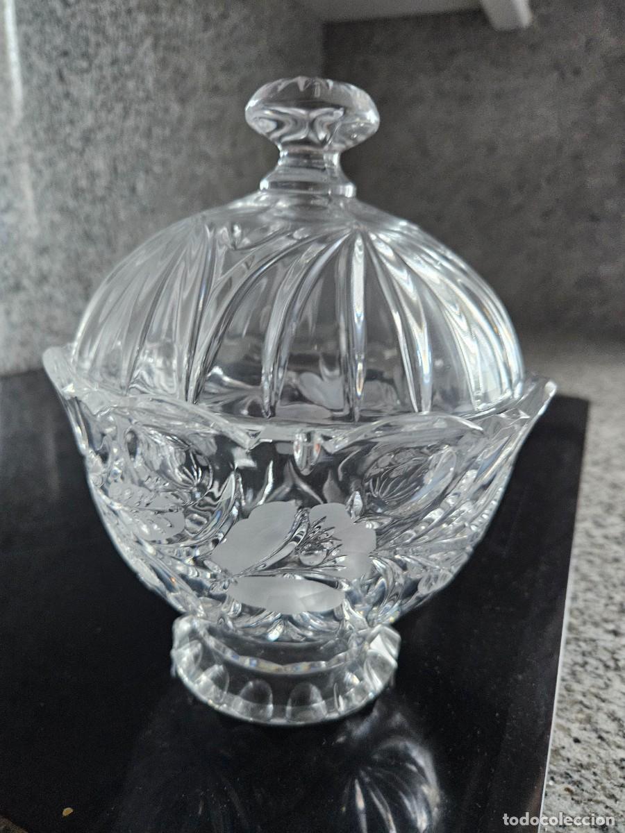 Antig&uuml;edades: lote cristal tallado VINTAGE