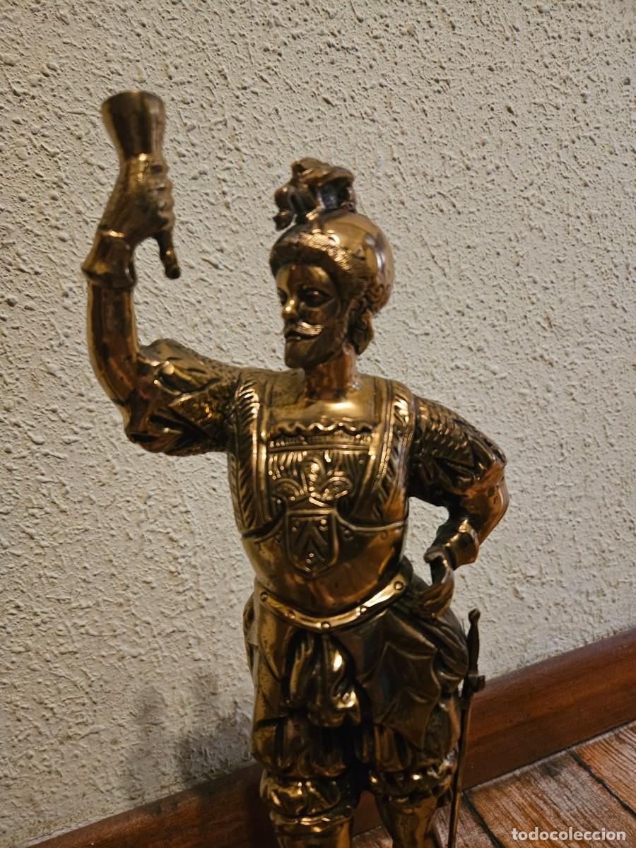 Antig&uuml;edades: candelabros de bronce - Foto 4