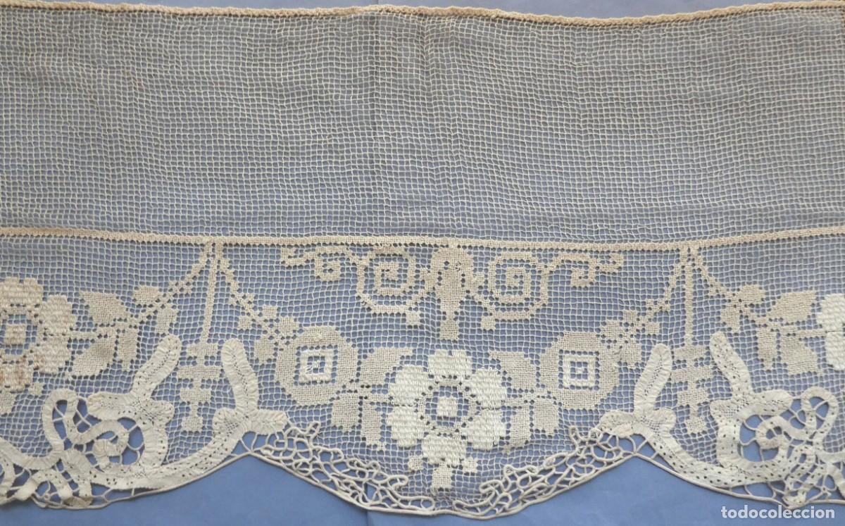 Antig&uuml;edades: ANTIGUO PIEZA DE ENCAJE DE RED PPIO.S.XX