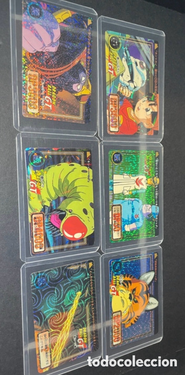 Antig&uuml;edades: Dragon ball pack de cartas japonesas