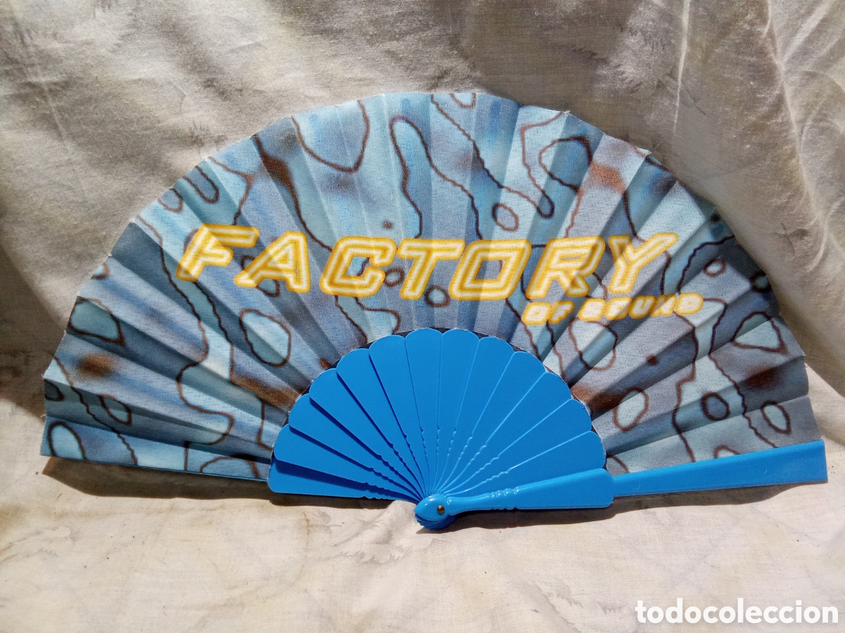 Antig&uuml;edades: ABANICO DE LA DISCOTECA FACTORY, RUTA DEL BAKALAO, VALENCIA
