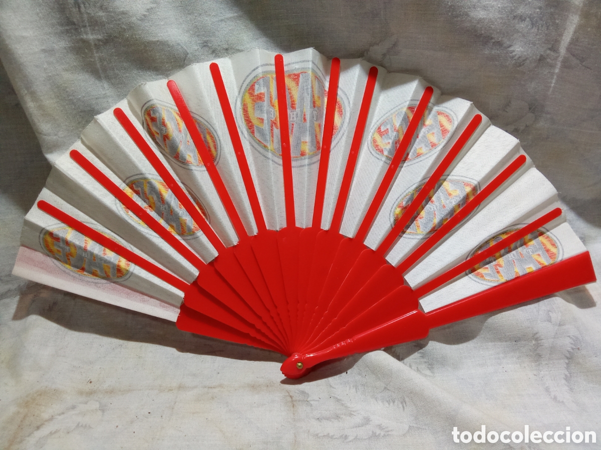 Antig&uuml;edades: ABANICO DE LA DISCOTECA THE FACE, RUTA DEL BAKALAO, VALENCIA