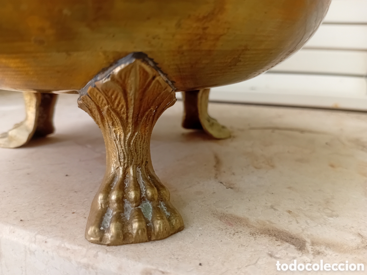 Antig&uuml;edades: CENTRO DE MESA MACETERO - Foto 4