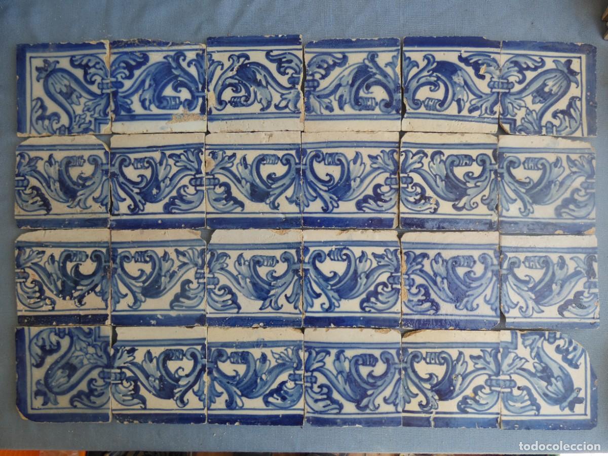 Antiguidades: Azulejo, Azulejos Portugal siglo 17/18