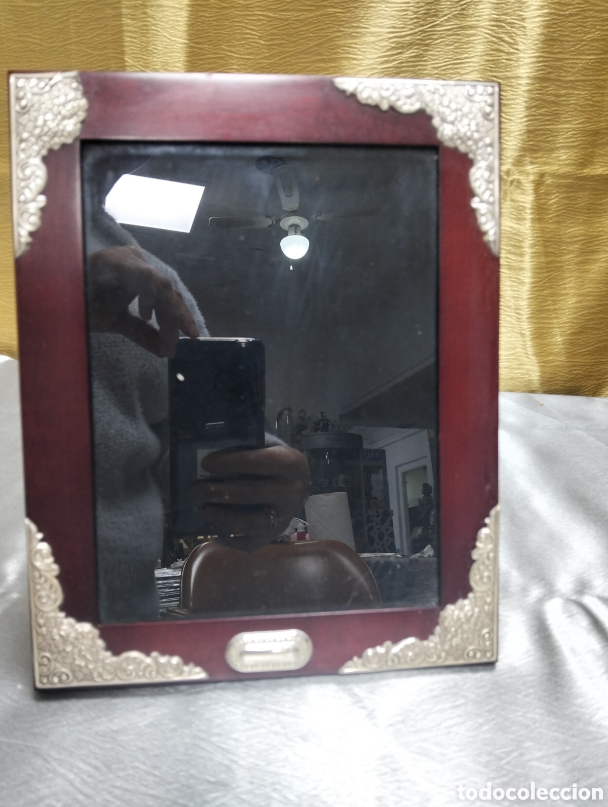 Antig&uuml;edades: portarretratos plata de ley 925