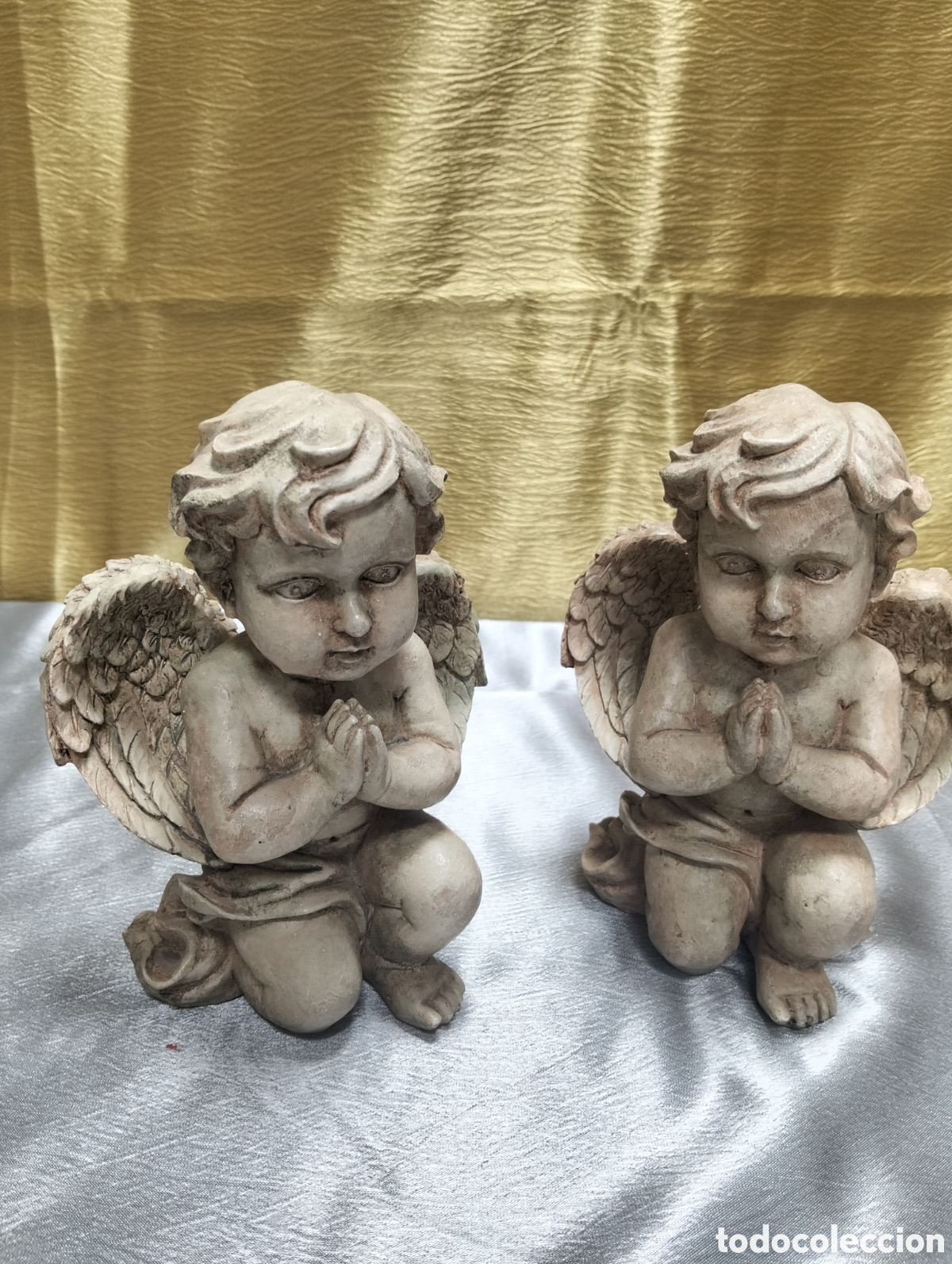 Antig&uuml;edades: Angelitos de resinas - Foto 1