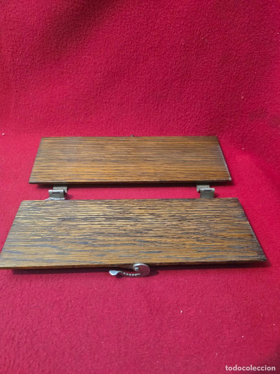 Antig&uuml;edades: PRENSA O PLANCHA DE MADERA PARA CORBATAS - Foto 3