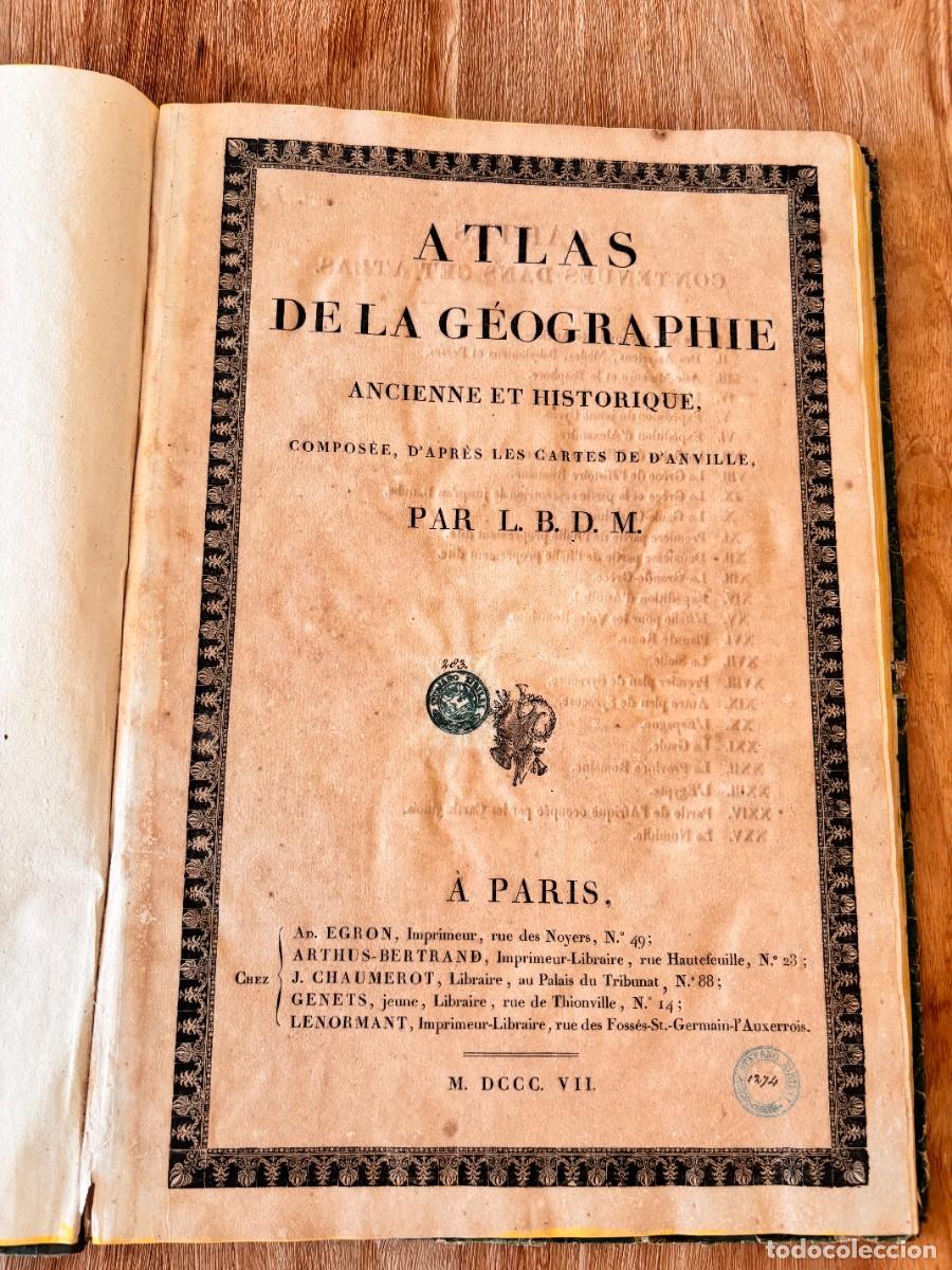 Antig&uuml;edades: Libro Atlas antiguo de Europa y Africa