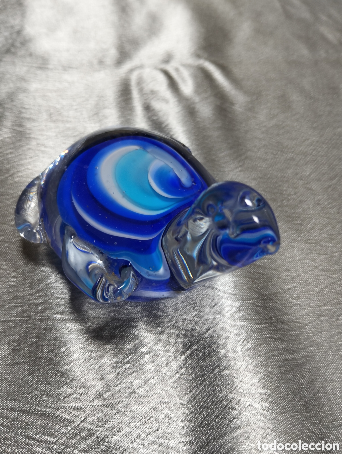 Antig&uuml;edades: Tortuga cristal azul - Foto 2