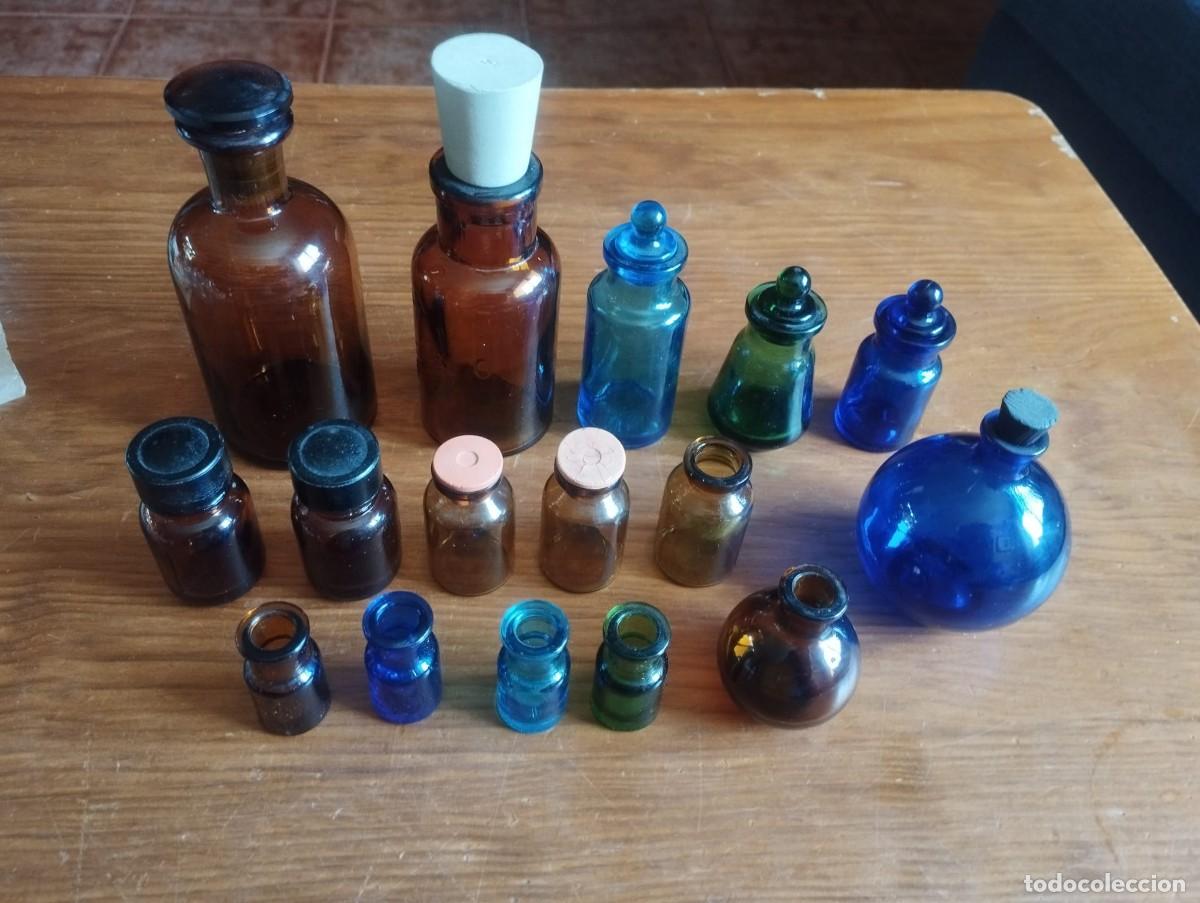 Antig&uuml;edades: frascos de botica y farmacia antiguos, conocidos como albarelos