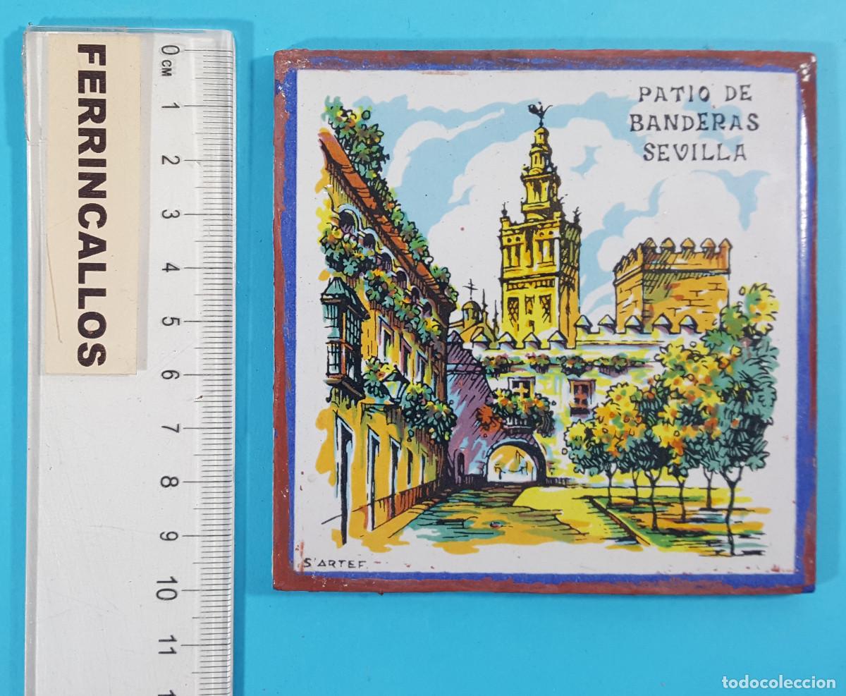 Antig&uuml;edades: BALDOSIN PATIO DE BANDERAS SEVILLA, S'ARTEF, BALDOSA