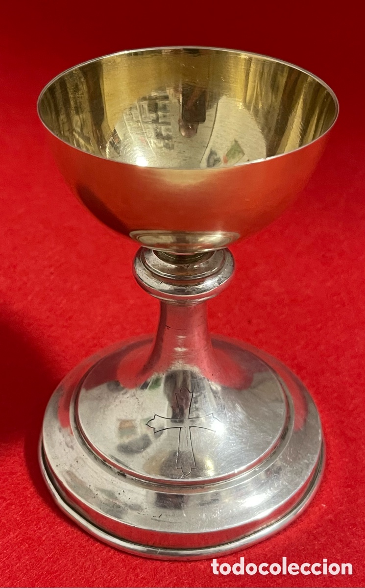 Antig&uuml;edades: Antiguo Caliz en Plata de ley contrastada.