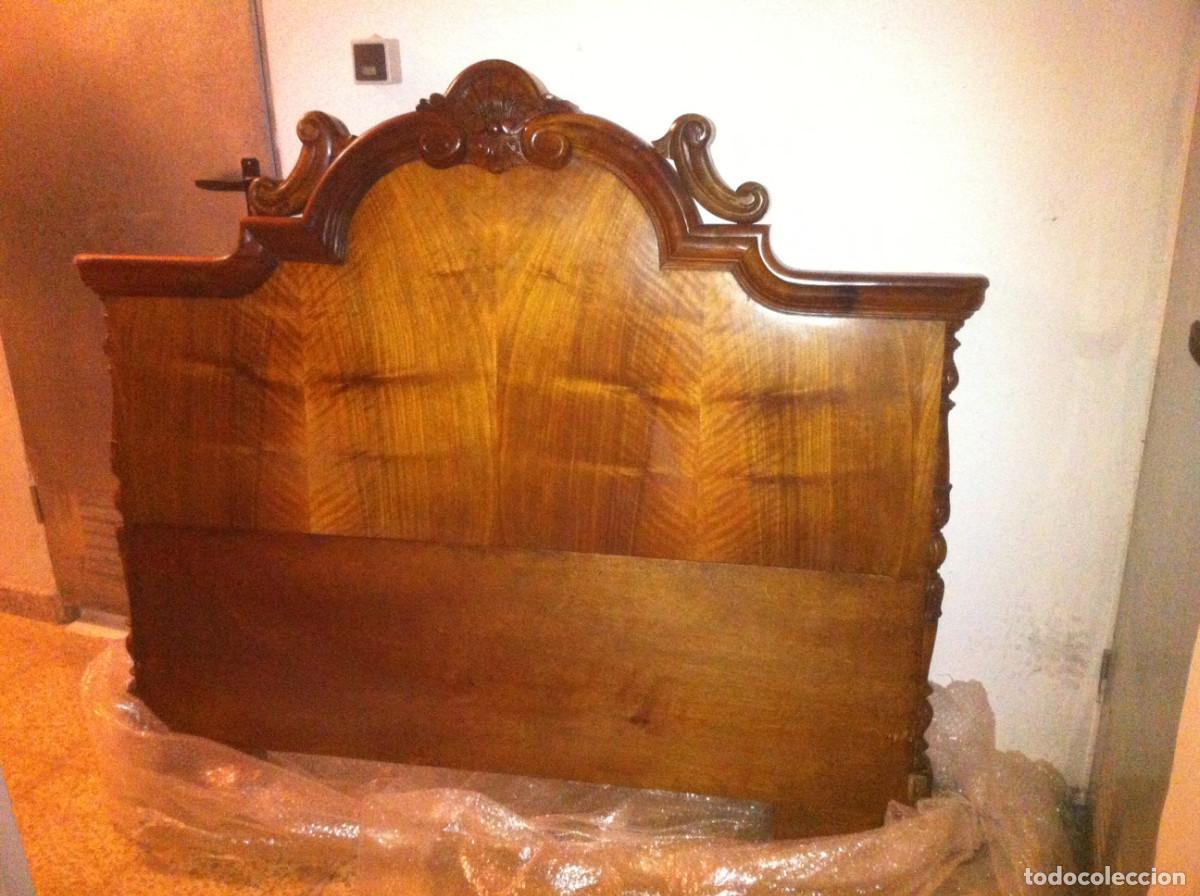 Antig&uuml;edades: CABECERO DE CAMA ANTIGUO - Foto 1
