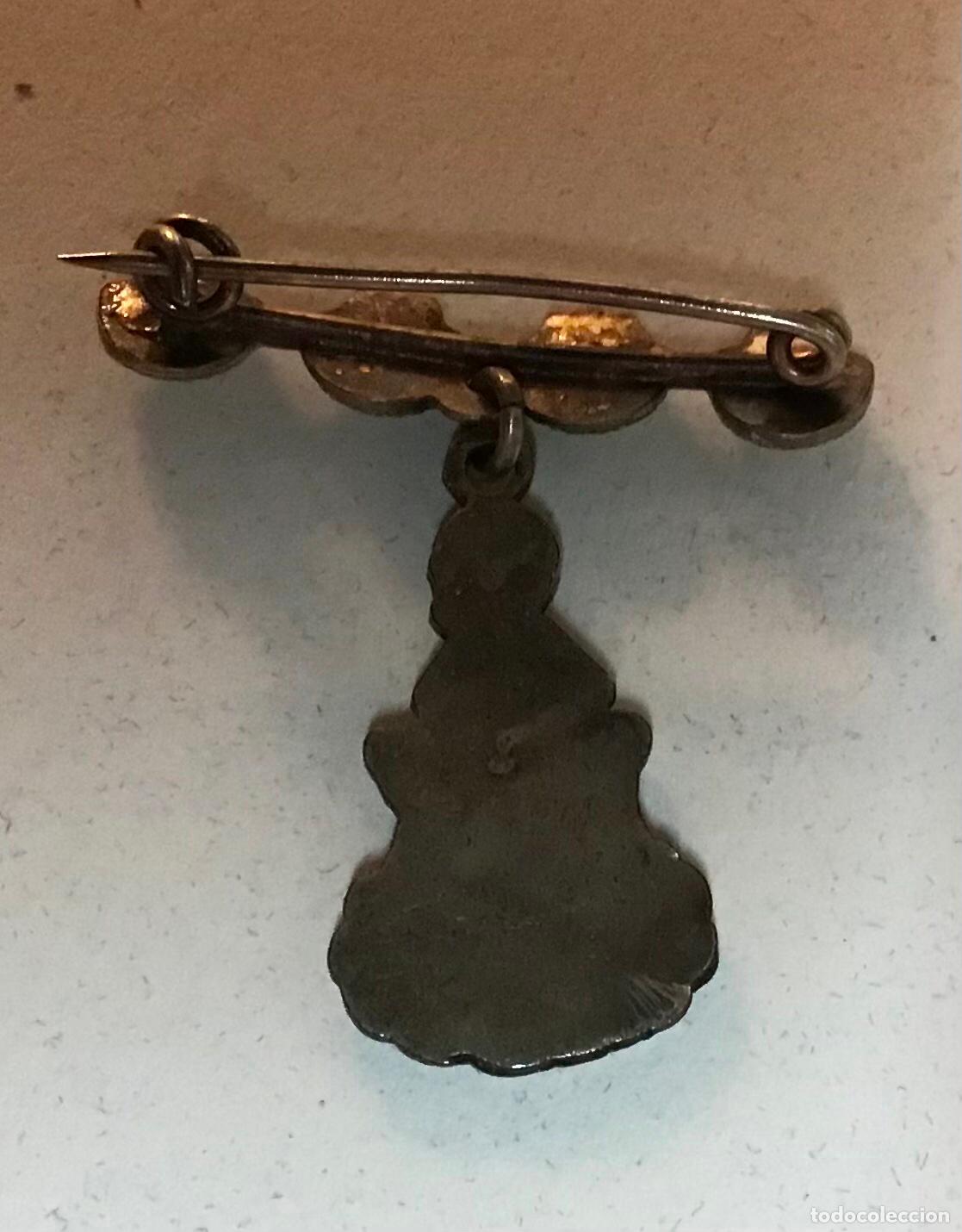Antig&uuml;edades: BROCHE SANTIAGO AP&Oacute;STOL, PLATA - Foto 2