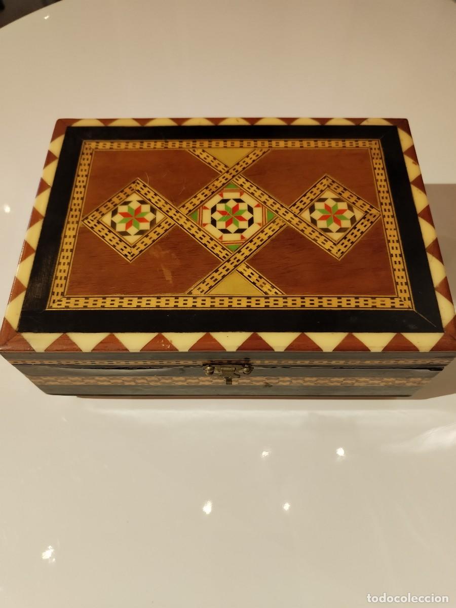 Antiques: Joyero de Taracea Granadina / &Aacute;rabe - Artesan&iacute;a Pura en Madera