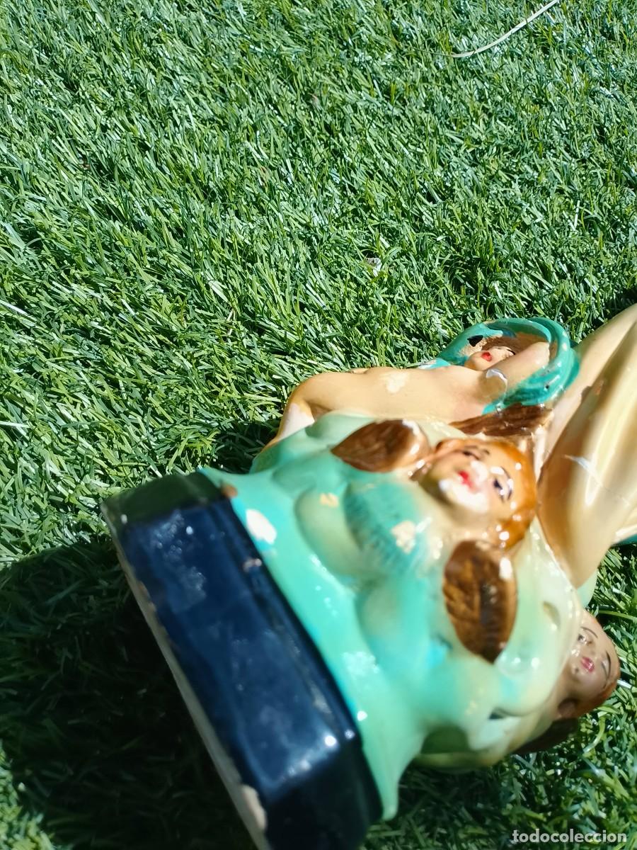 Antig&uuml;edades: Inmaculada Concepci&oacute;n estuco policromado