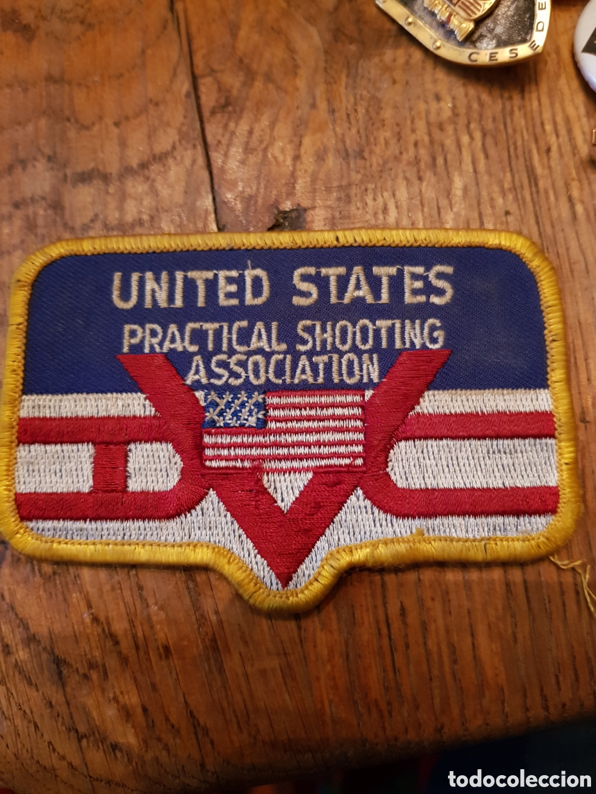 Antig&uuml;edades: ANTIGUO PARCHE BORDADO EE.UU.