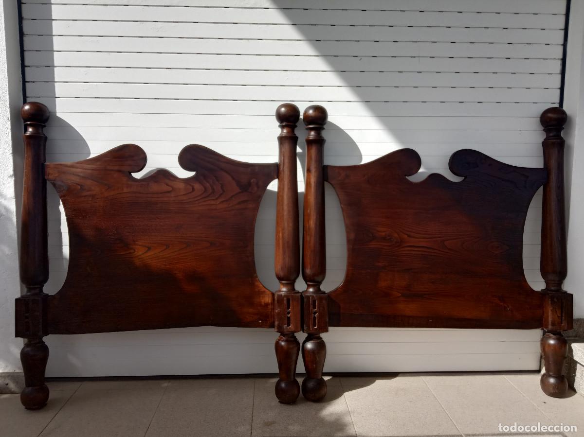 Antig&uuml;edades: Pareja de Cabeceros Antiguos para cama individual de 0,90 &ndash; No env&iacute;o - S&oacute;lo recogida presencial